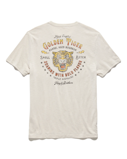 Golden Tiger Barrel Aged Bourbon SS Slub tee