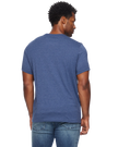 BBQ And  Bluegrass SS TEE Heather Navy back