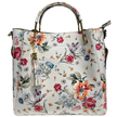 Fiore Bianco Gia Italian Leather Bucket Bag
