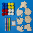 Do It Yourself Wood Garland craftsy as it coms