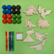 Do It Yourself Wood Garland dinosaurs as it comes