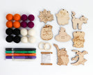 Do It Yourself Wood Garland halloween as it comes