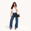 Kyle Med-Belted Suede GM