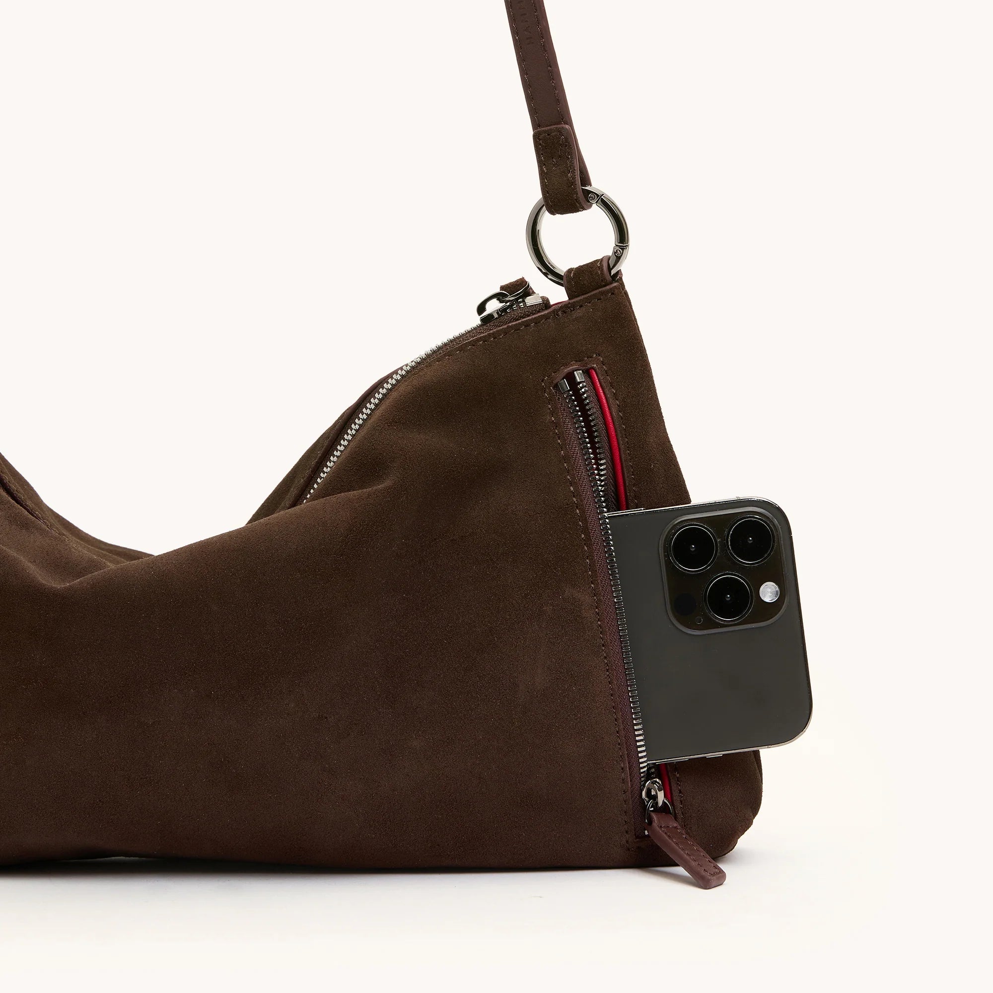 Kyle Med-Belted Suede GM