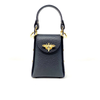Hannah Italian Crossbody and Clutch black