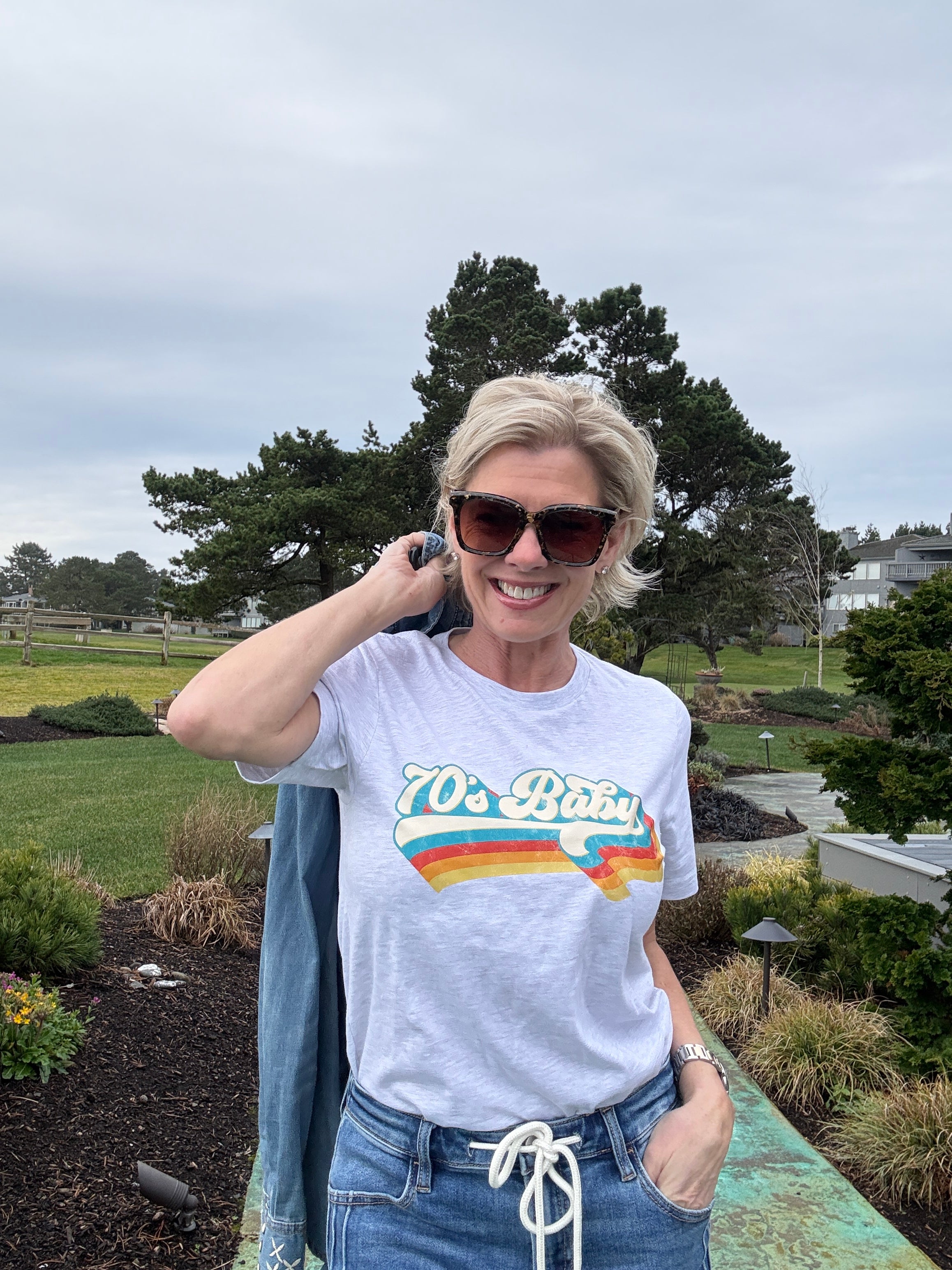 Retro 70s Baby Graphic Tee
