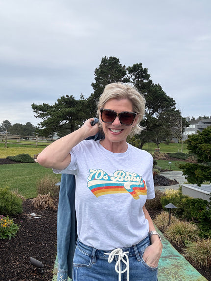 Retro 70s Baby Graphic Tee