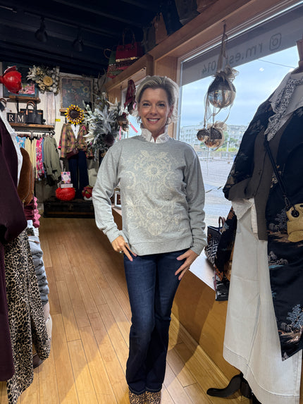 Johnny Was Krysallis  Sweatshirt