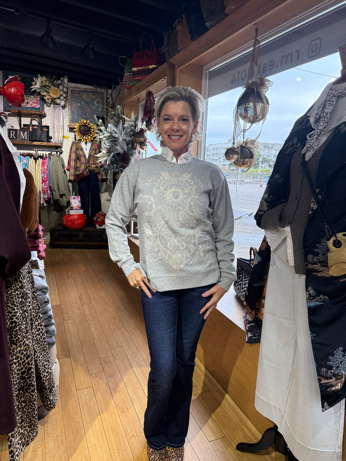 Johnny Was Krysallis  Sweatshirt