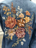 Driftwood Shayna Wildflower Denim Jacket back