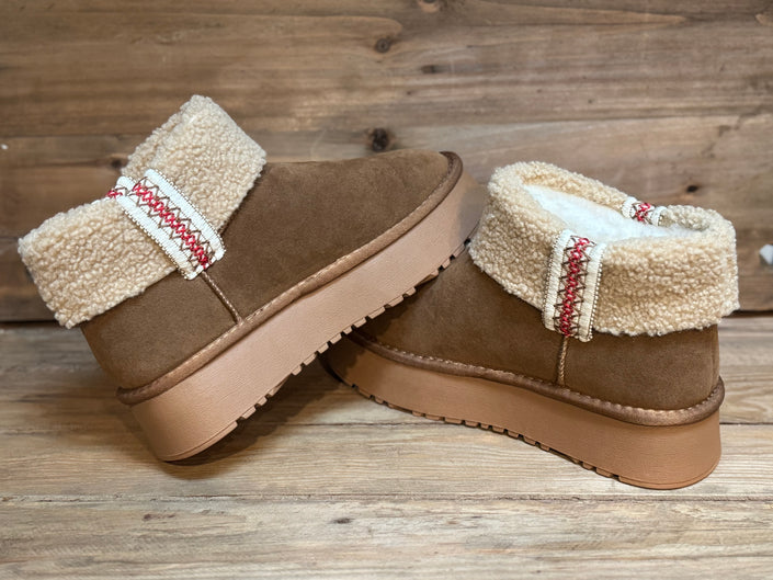 Slip into comfort  Tall slipper