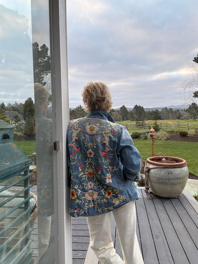 Coastal Hummingbird Shirt X  RachelleM