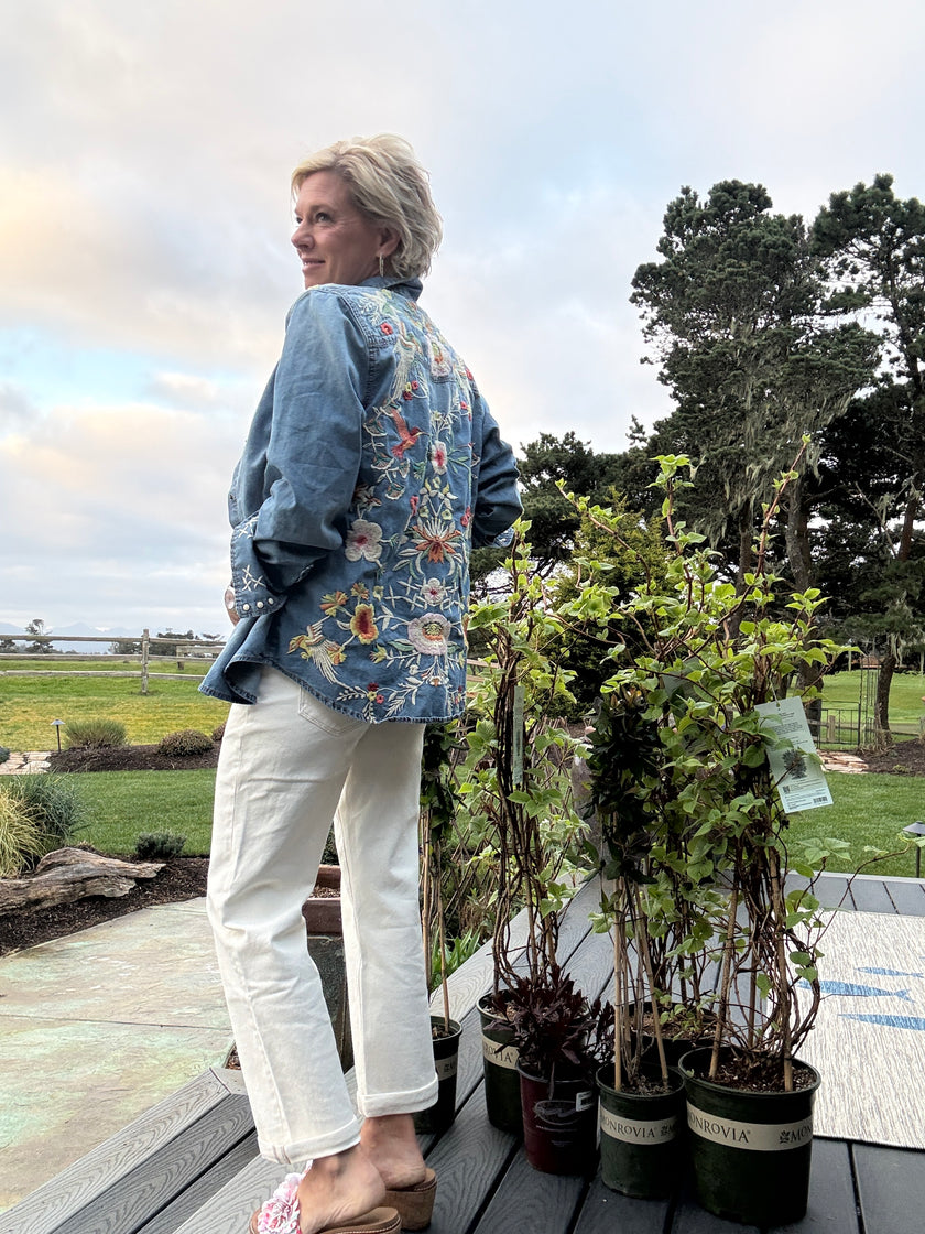 Coastal Hummingbird Shirt X  RachelleM