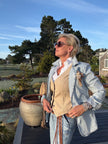 Tammy Lined Blazer Denim Jacket