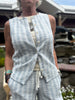 Zaria Tank buttoned
