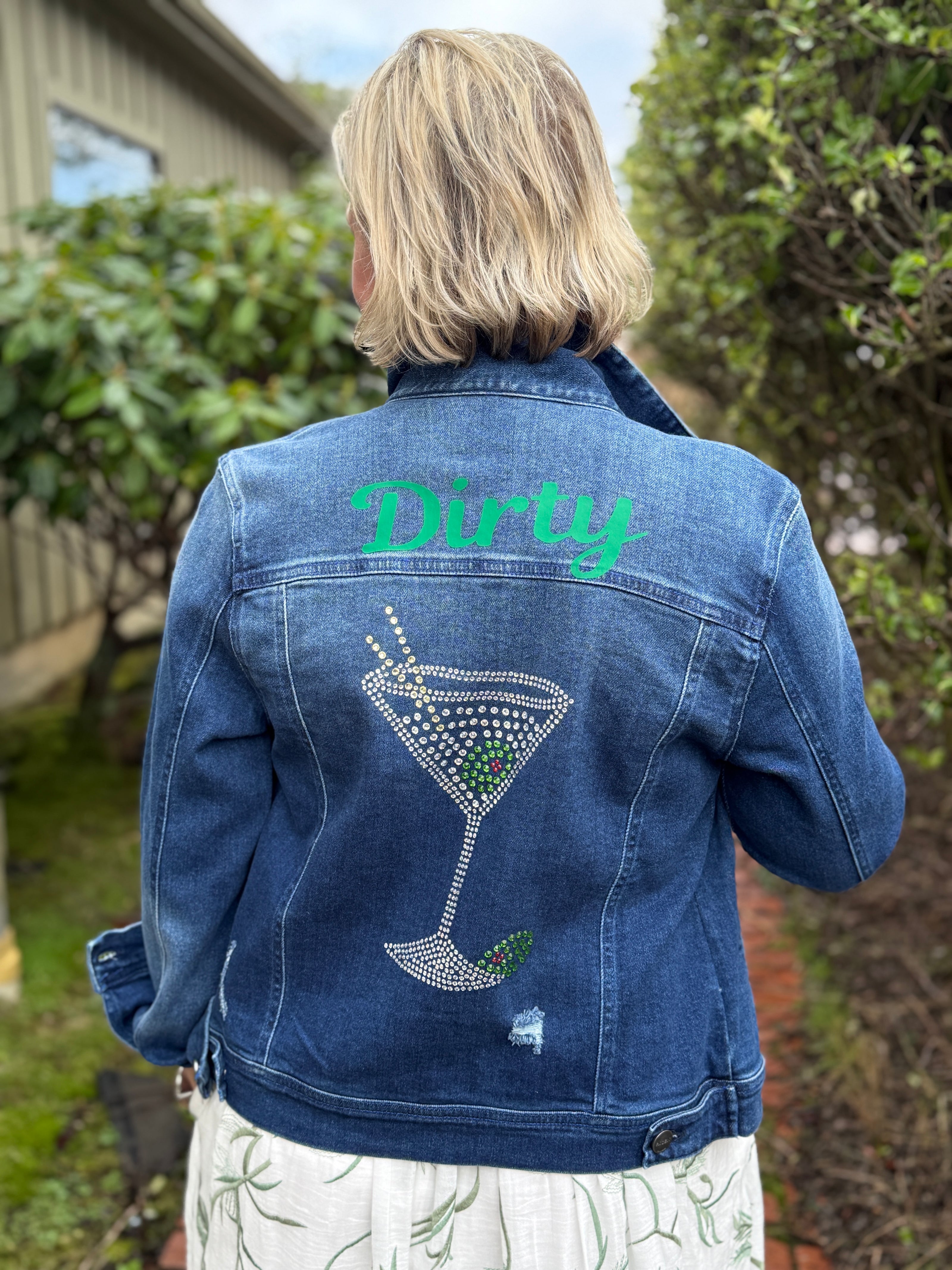 Dirty Martini Denim jacket Dark wash