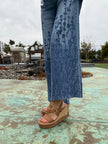 Addison Asymmetrical Wedge side styled