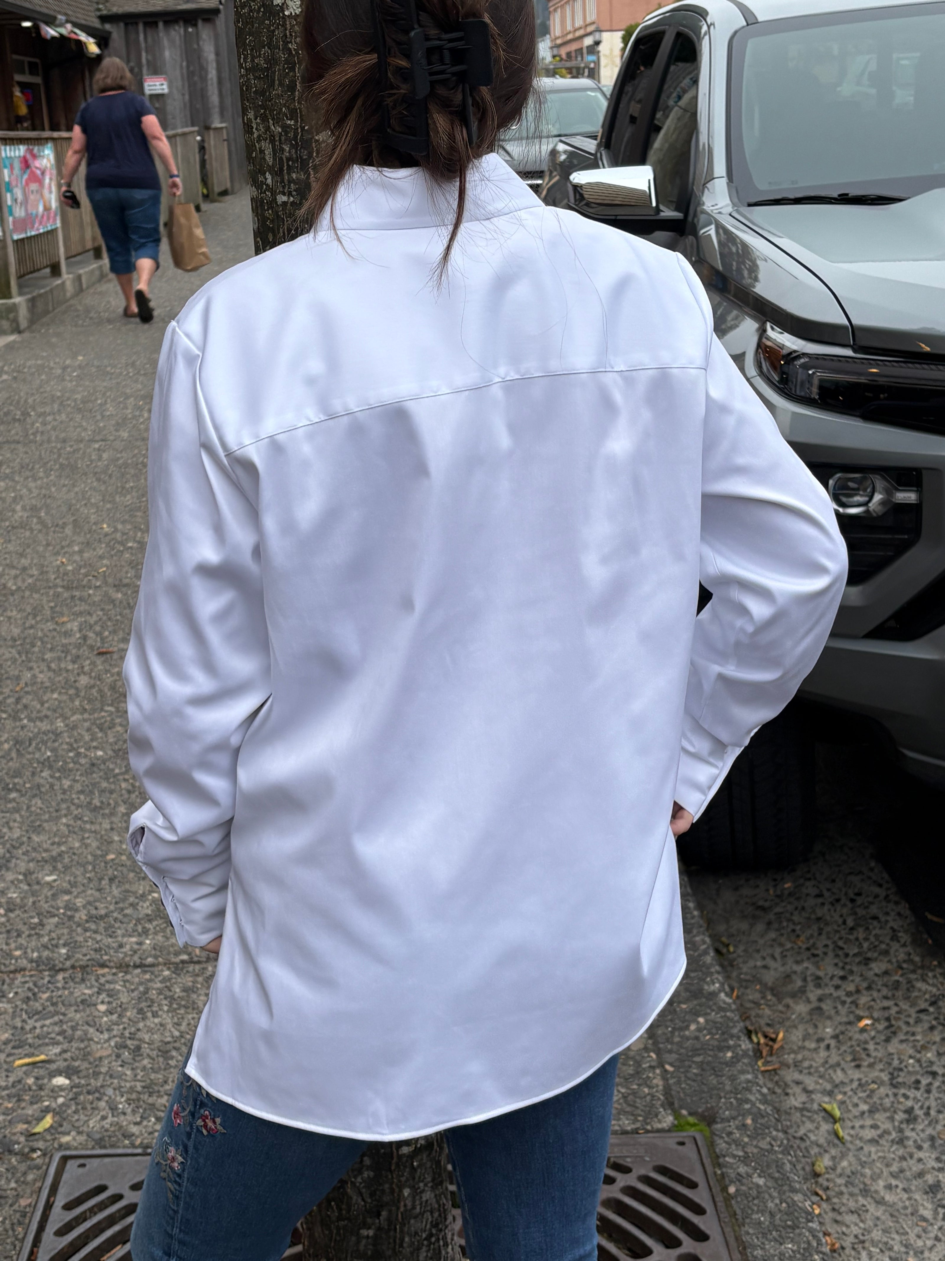 PEARL LS MATTE SHT white back