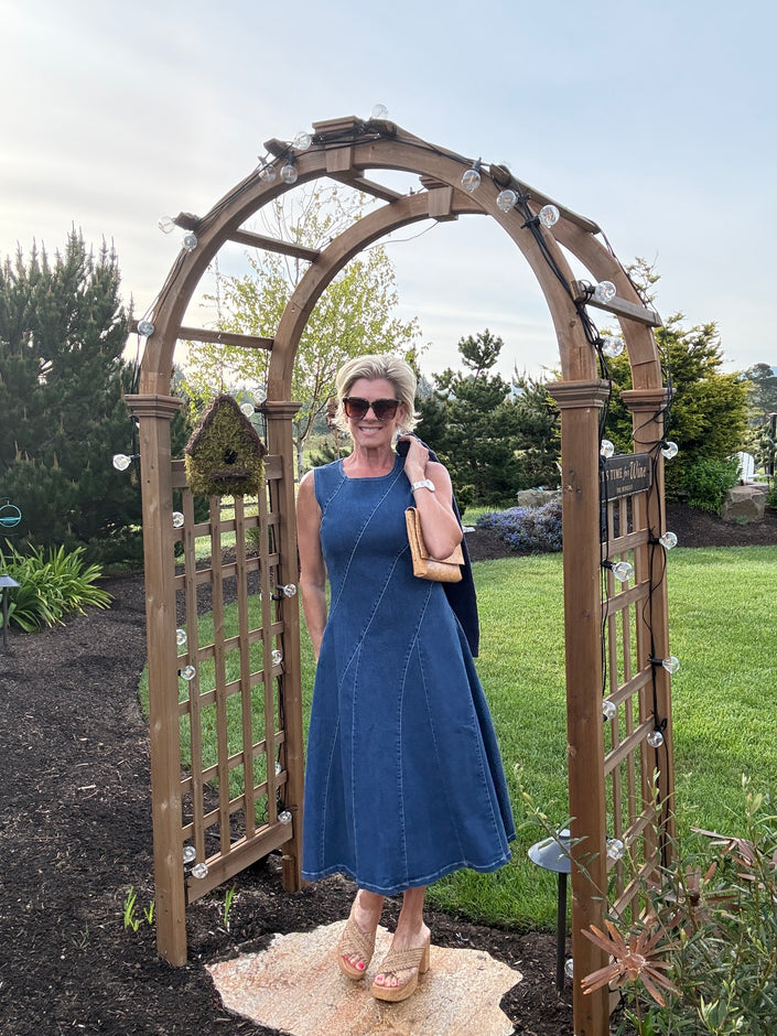 Melinda Mermaid MIDI Dress