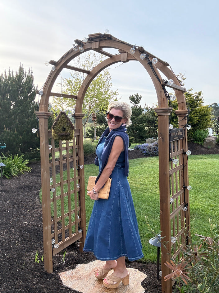 Melinda Mermaid MIDI Dress