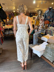 Sleeveless Woven Jumpsuit seashore back