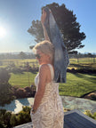 Driftwood Dreams Lace Trim Folder Over Tank Top