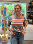 The Fall Colors Striped Sweater