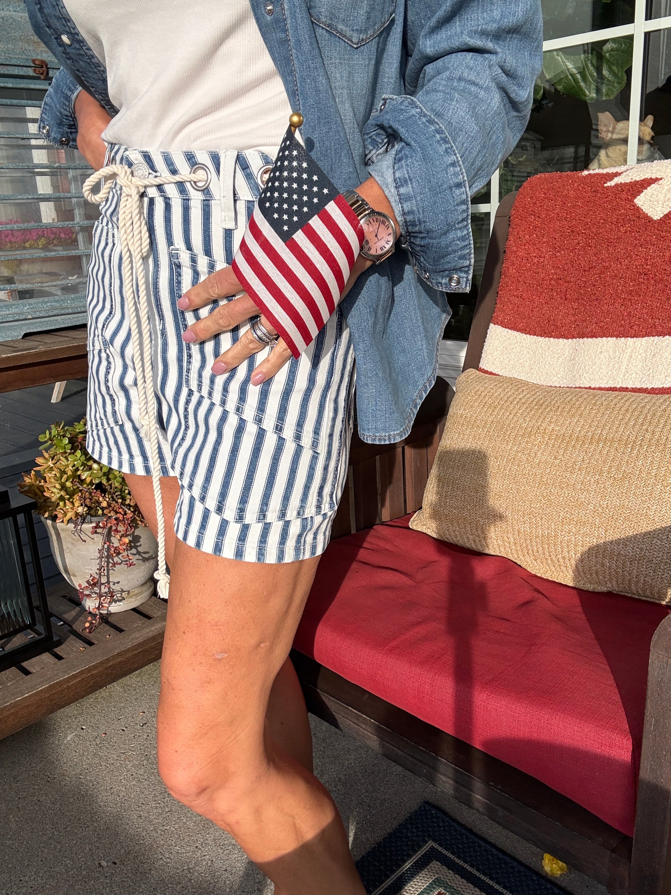 Tampsin High Rise Shorts