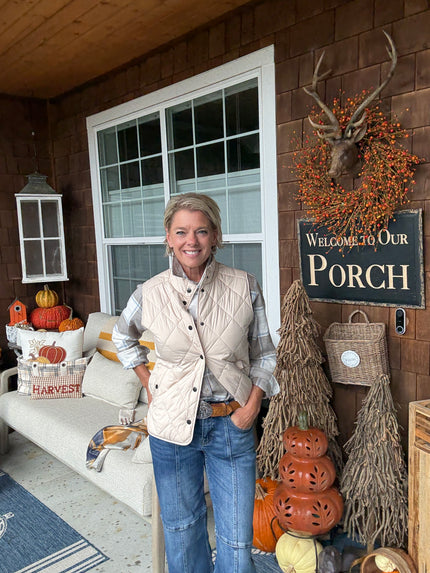 Ilse Jacobsen Beat 01 Quilted Short Vest