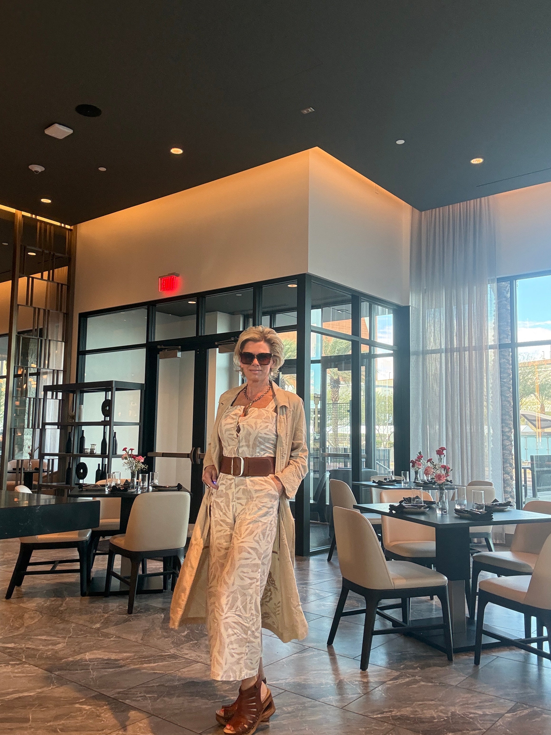 Sleeveless Woven Jumpsuit