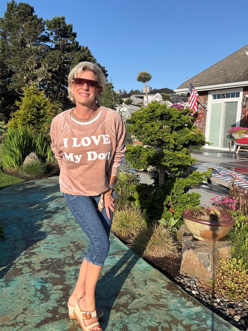 I Love My Dog Sweatshirt