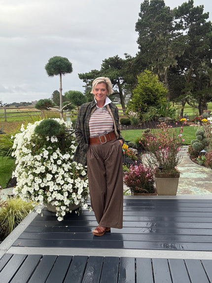 Addys Pleated Wide Leg Trouser