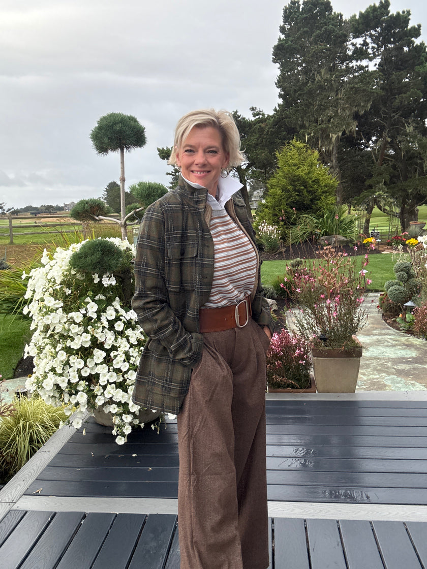 Addys Pleated Wide Leg Trouser