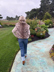 Cozy Faux Fur Vest | Taupe Brown