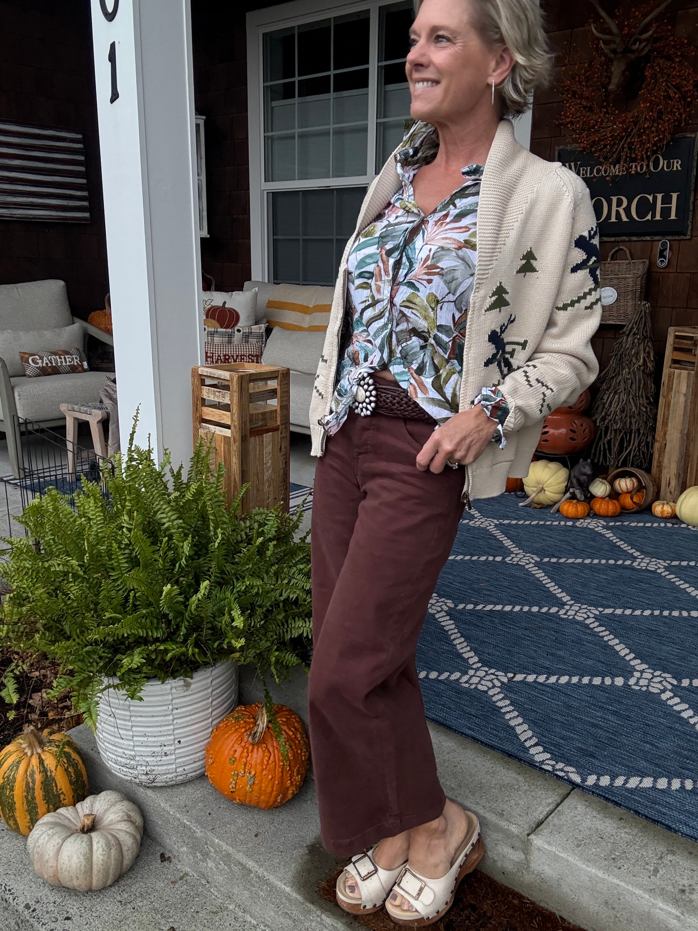 Ski Zip Cardigan