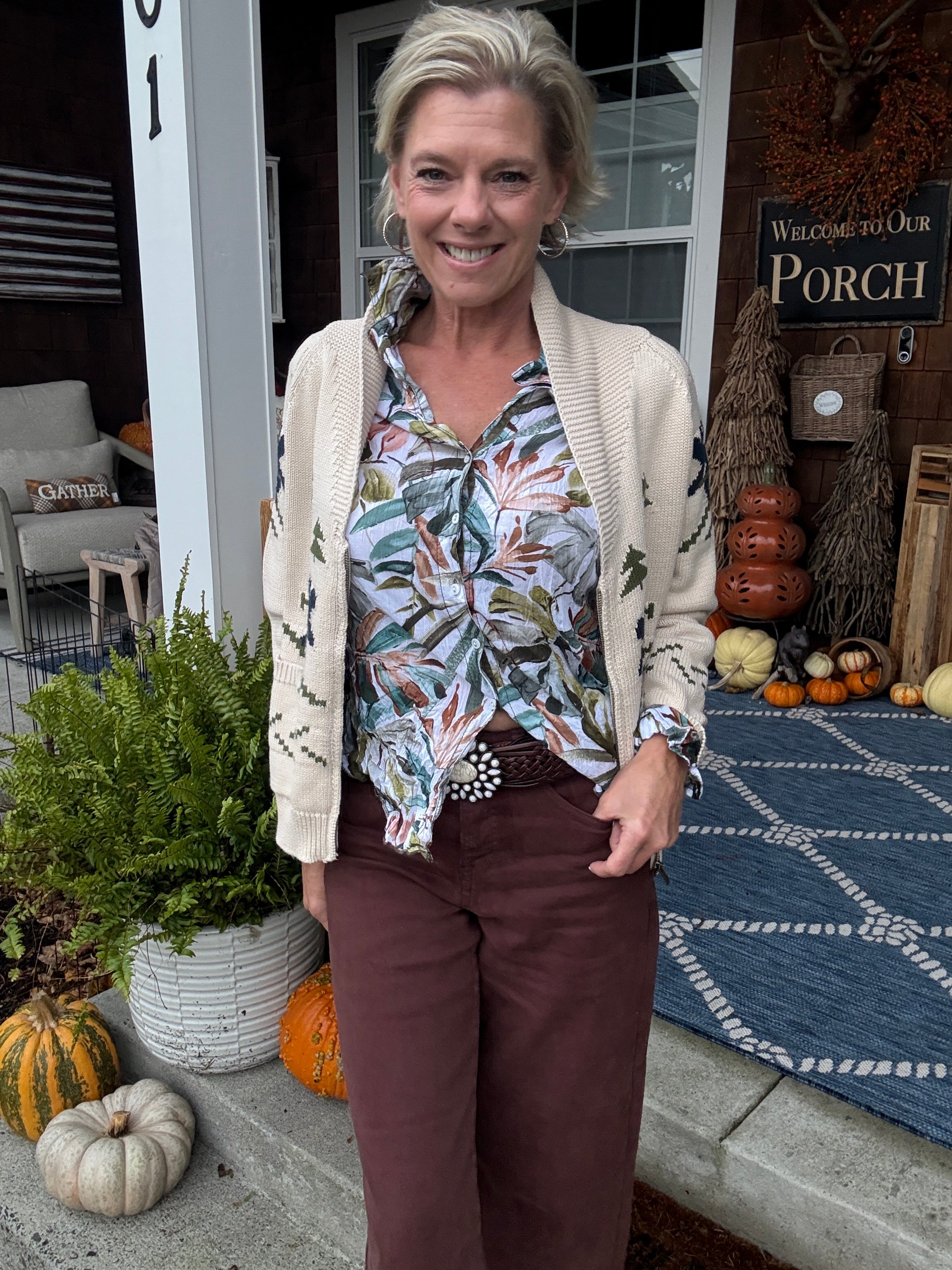 Ski Zip Cardigan