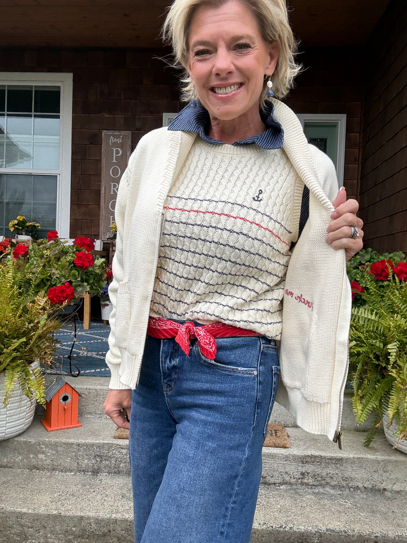 Pinch Me Zip Up Cardigan