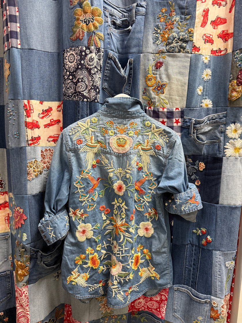 Coastal Hummingbird Shirt X  RachelleM