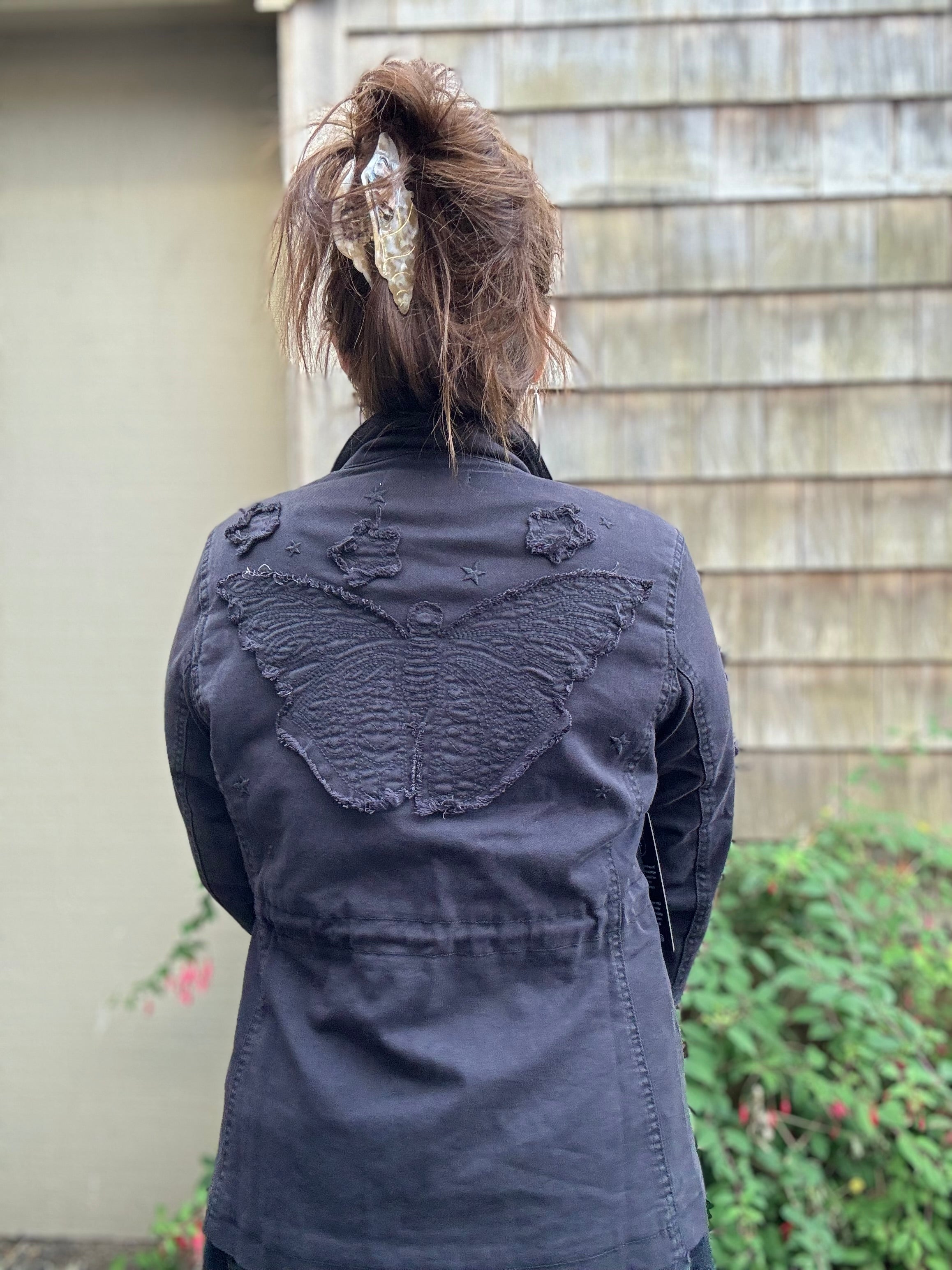 Awesome Butterfly Jacket black back 2