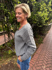 Janet Embossed Knitted Sweater