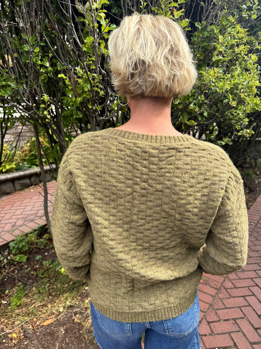 Janet Embossed Knitted Sweater