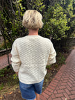 Janet Embossed Knitted Sweater