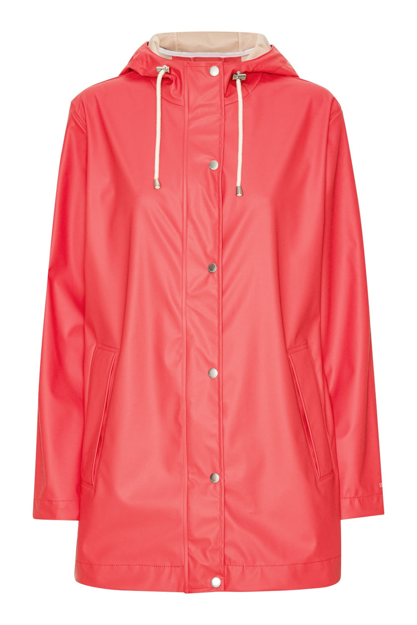 Ilse Jacobsen Rain 228FR Rain Jacket Spiced Coral