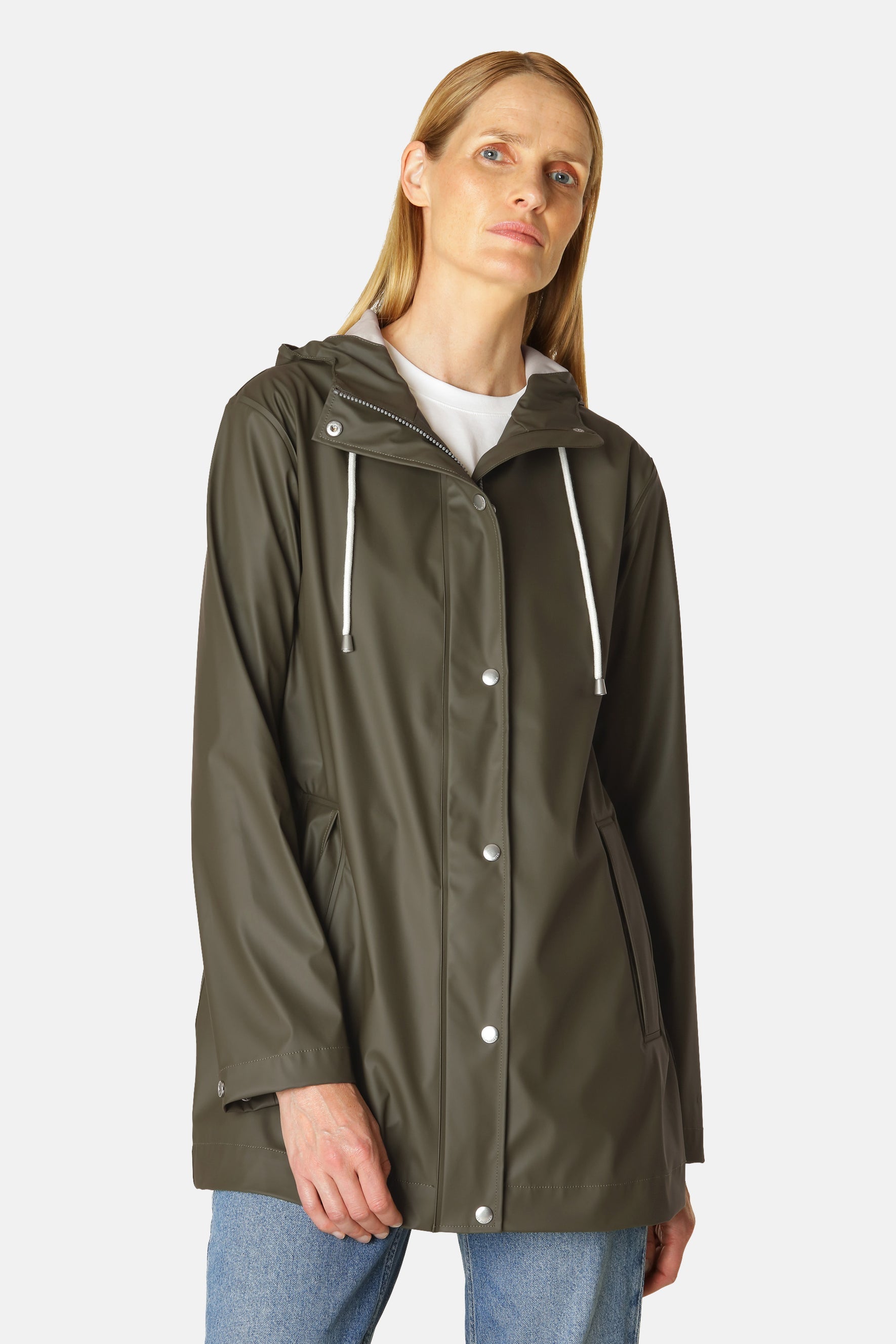 Ilse Jacobsen Rain 228FR Rain Jacket Army