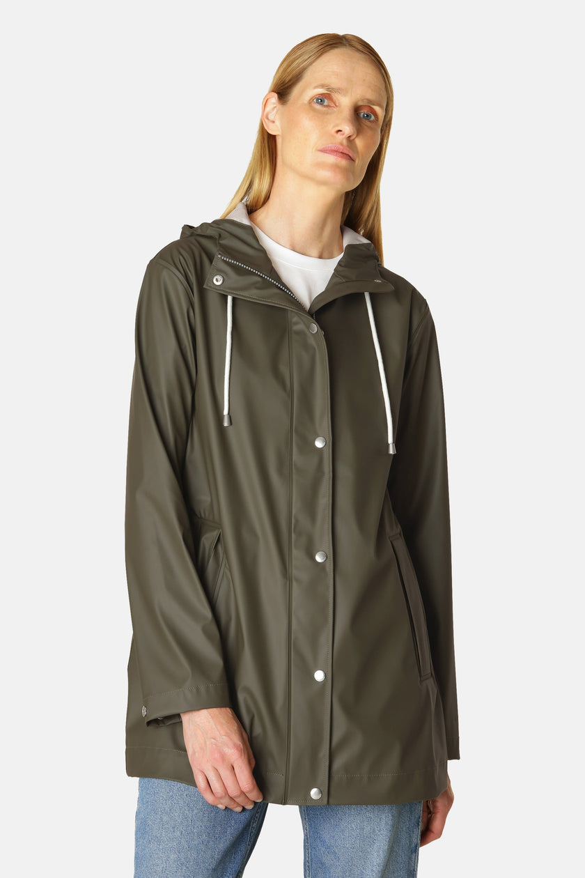 Ilse Jacobsen Rain 228FR Rain Jacket Army