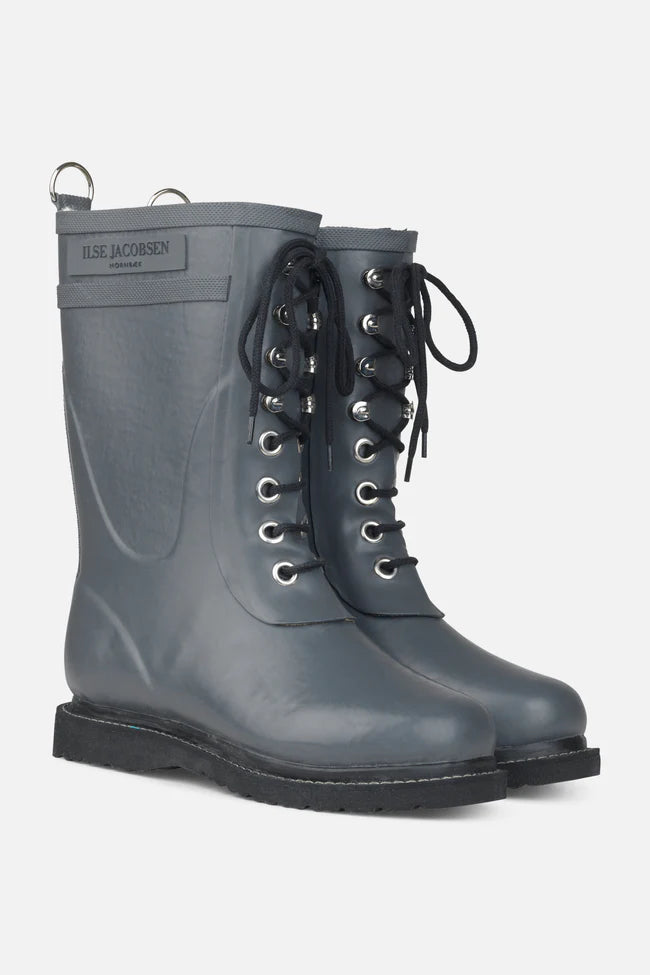 Ilse Jacobsen Rub15 Classic Mid Rain Boot Grey