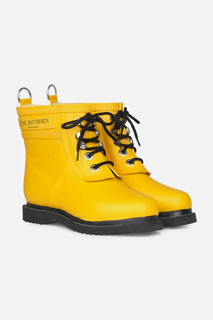 Ilse Jacobsen Rub2 Classic Short Rain Boot Yellow