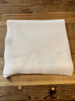 Italian Knit Rib Chunky Scarf Earth Beige