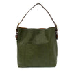 Joy Hobo 2 In 1 Handbag dark basil