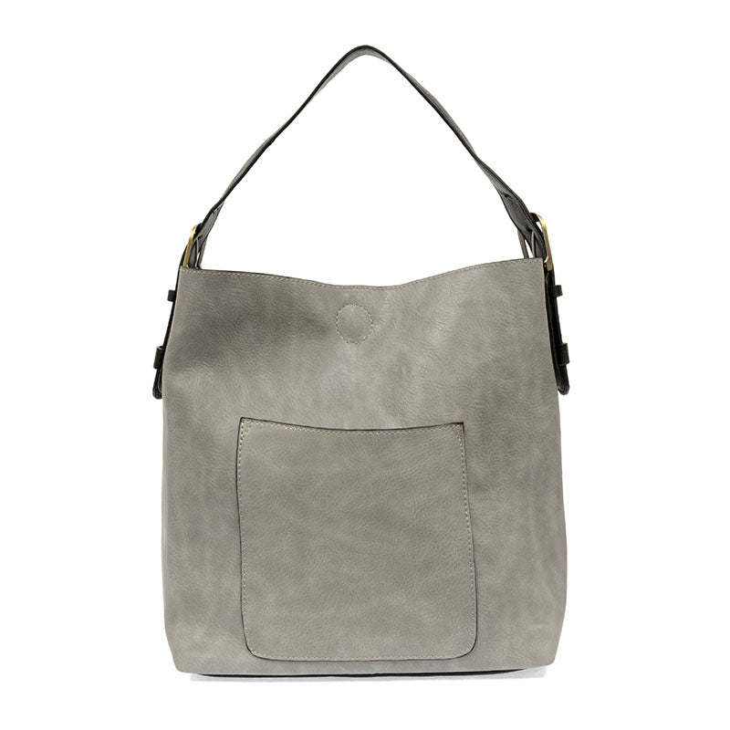 Joy Hobo 2 In 1 Handbag grey
